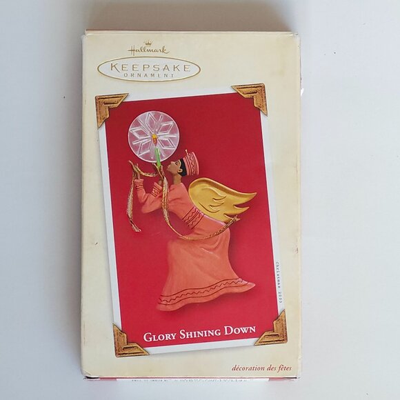 2003 Hallmark Keepsake Ornament Glory Shining Down BNIP Christmas Ornament Angel - Picture 1 of 5